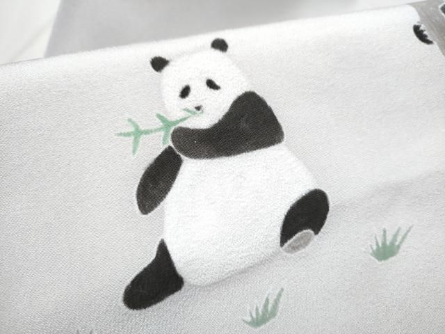 パンダ 正絹