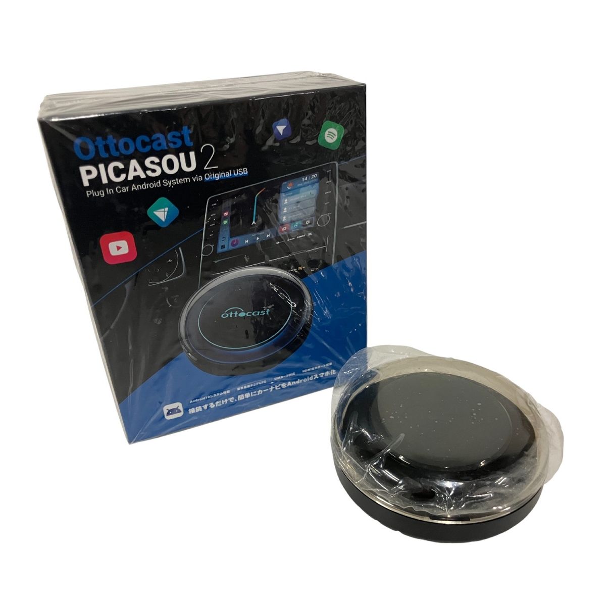 Ottocast PCS40 PICASOU2 カー用品 オットキャスト ピカソウ2 中古
