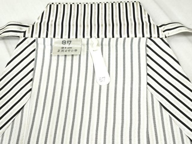  平和屋着物 男性 行灯袴 間道 銀糸 yc 袴 着物 浴衣