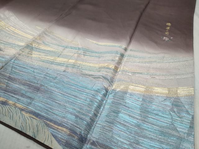 豪華色留袖 寿光織