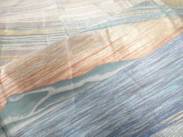  平和屋着物 豪華色留袖 寿光織 霞吉祥文 暈し染め 金銀彩 正絹 yc 黒留袖 着物