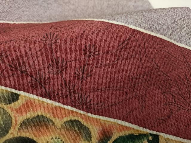 保辻が花染 九寸名古屋帯