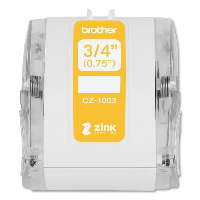 brother ブラザー 感熱カラーラベルプリンター用ロールカセット CZ-1003 幅19 mm|長さ5 m 対応型番 VC-500 W