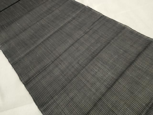 平和屋着物＊夏物 夏琉球 反物 着尺 縞 証紙付き ♥ zzz