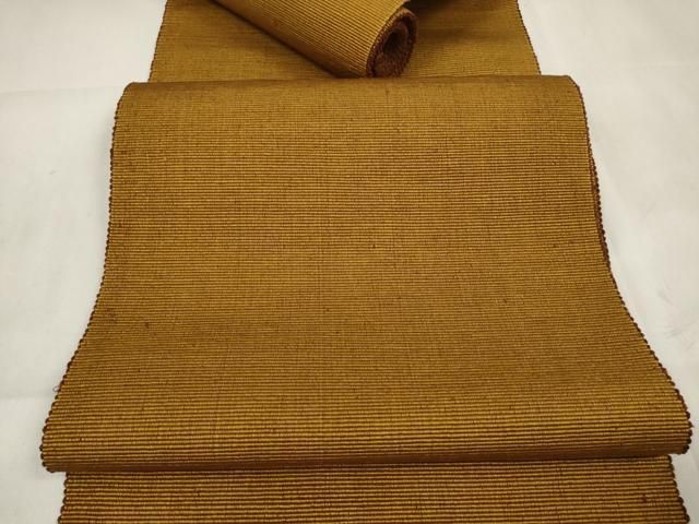 平和屋着物 本場黄八丈 名古屋帯 帯反物 zzz