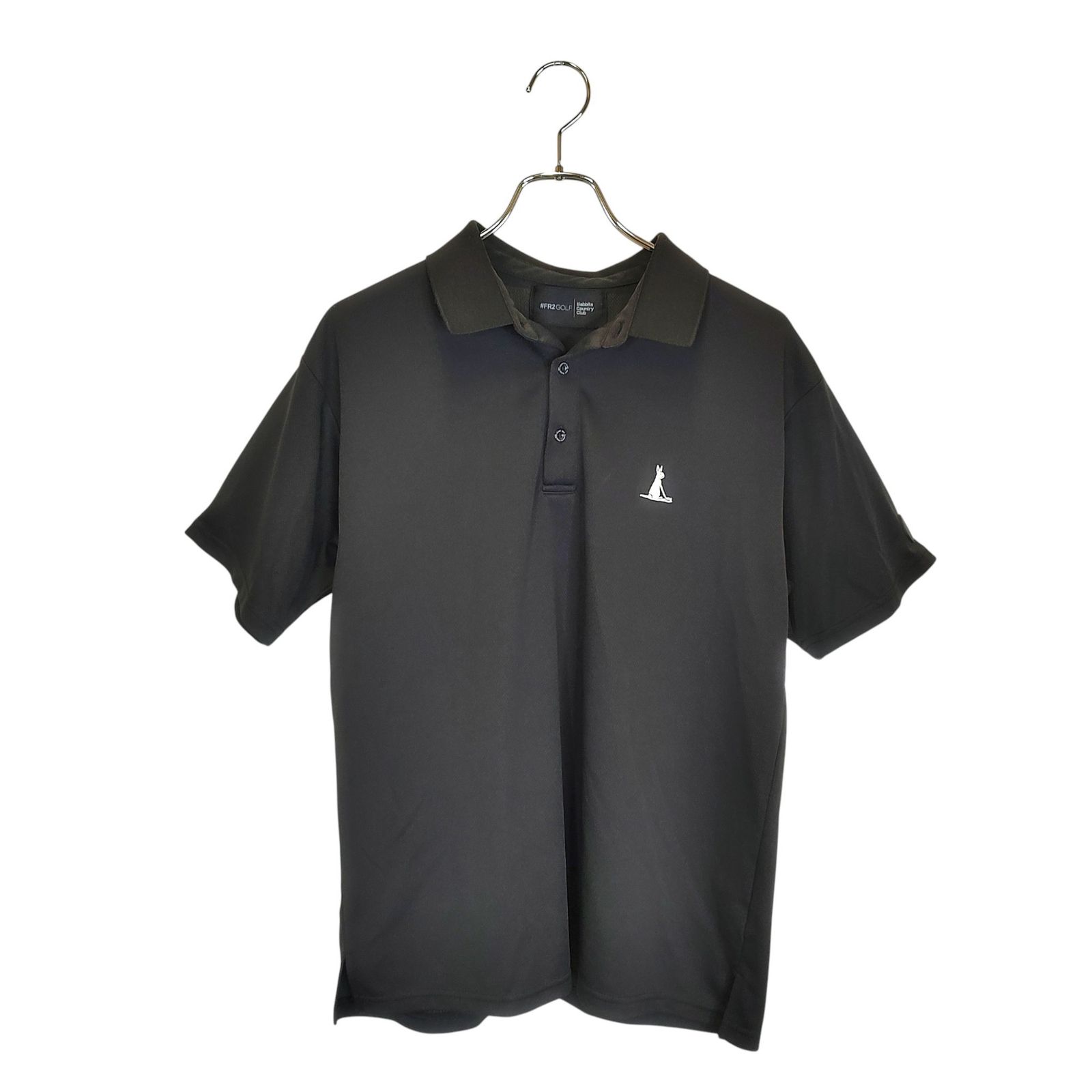 FR2 エフアールツー GOLF Rabbits country Club 半袖 ポロシャツ M