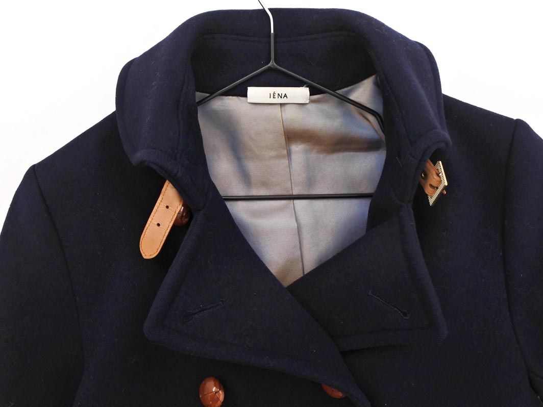 IENA イエナ ウール100% コート size36/紺 ◇□ レディース - メルカリ