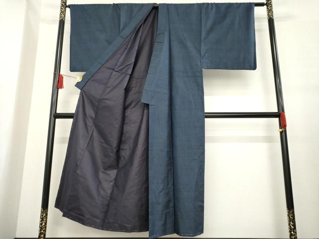 平和屋着物 男性 本場大島紬 アンサンブル 長襦袢 無双仕立て セット 100亀甲 総詰め 正絹 ck