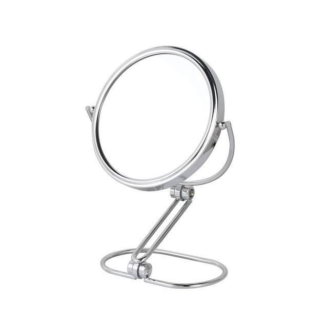 ダルトン Dulton 鏡 スウィング スタンドミラー ミラー直径170 mm アーム長さ140 片面3倍鏡 SWING STAND MIRROR G 755 904 シルバー