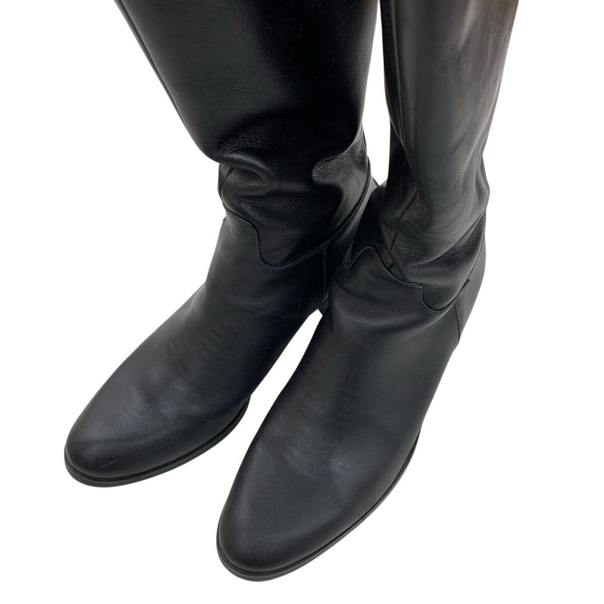 Odette e Odile オデットエオディール ロングブーツ ブラック 25cm