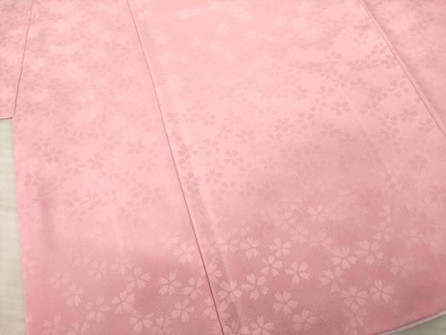  平和屋着物●小振袖 二尺袖 舞桜 金彩 洗える着物 ck 振袖 着物