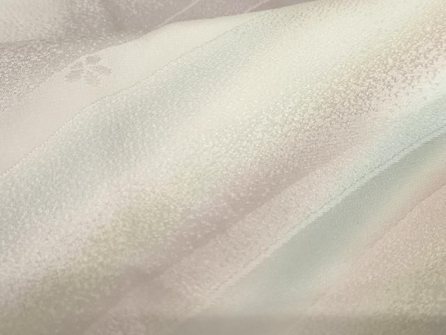 無双仕立て 花斜縞