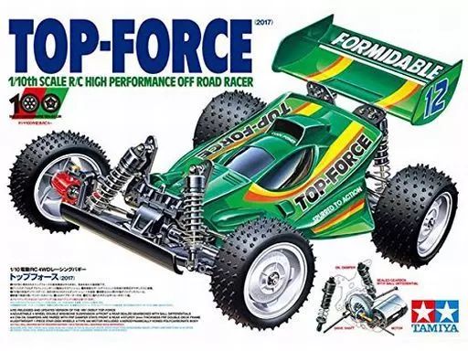 ラジコン 1|10 トップフォース 2017 電動RCカーシリーズ RC特別企画 組み立てキット 47350