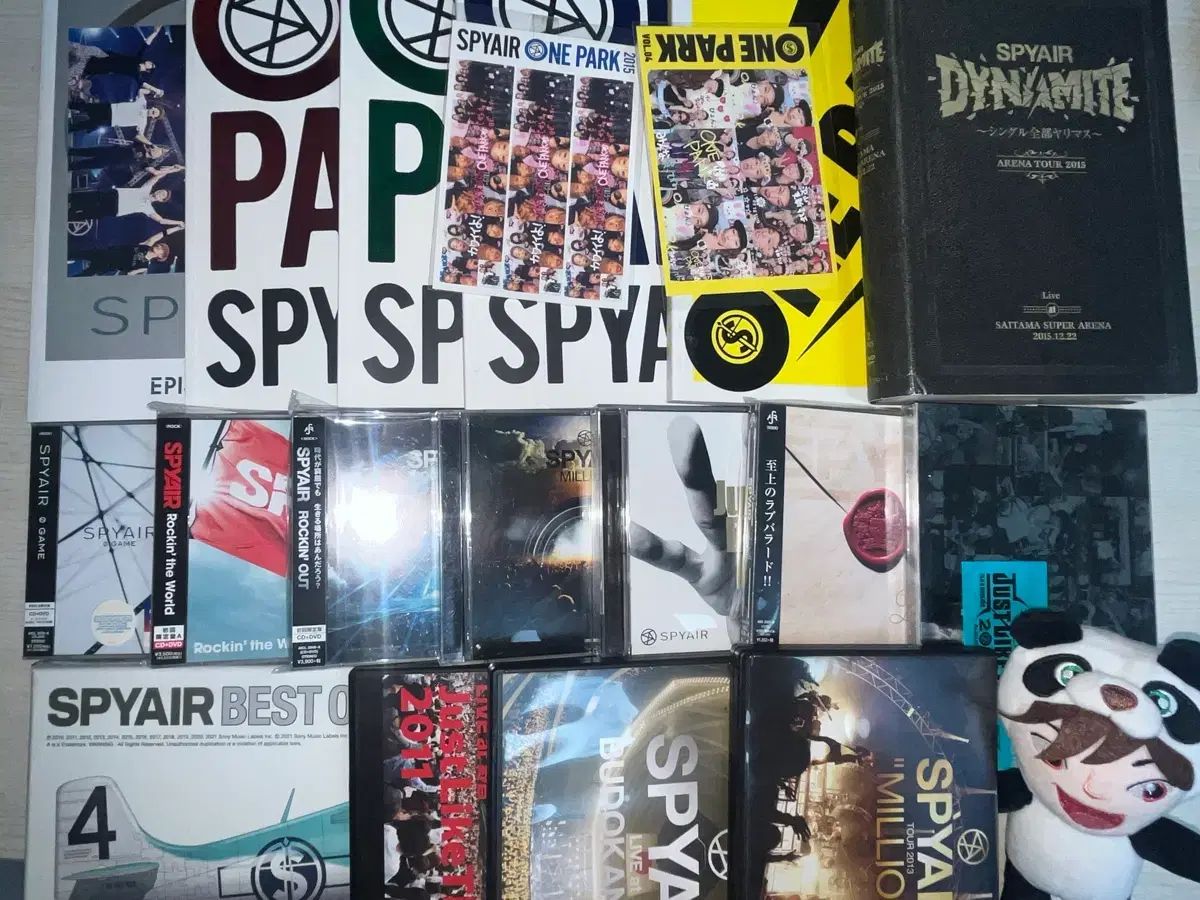 スパイエア spyair dvd cd ジェラクディ 武道館 ワン・パーク Dynamite