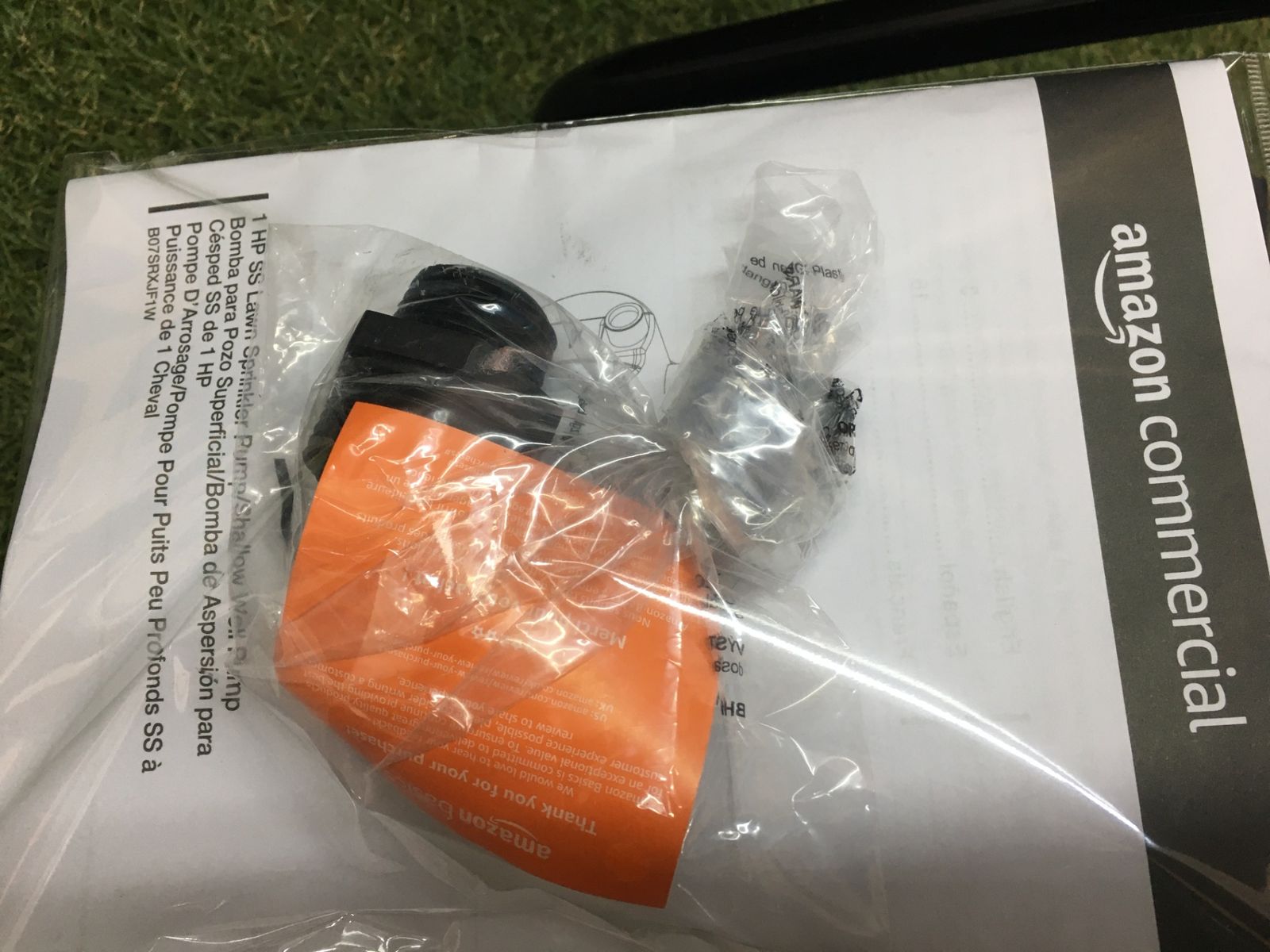 0906 1 HP ポータブル スプリンクラー ポンプ