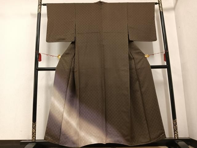 平和屋着物●訪問着　霞文　涅色　正絹　逸品　未使用　AABE3965ph 平和屋着物○訪問着 霞文 涅色 正絹 逸品 未使用 AABE3965ph - メルカリ