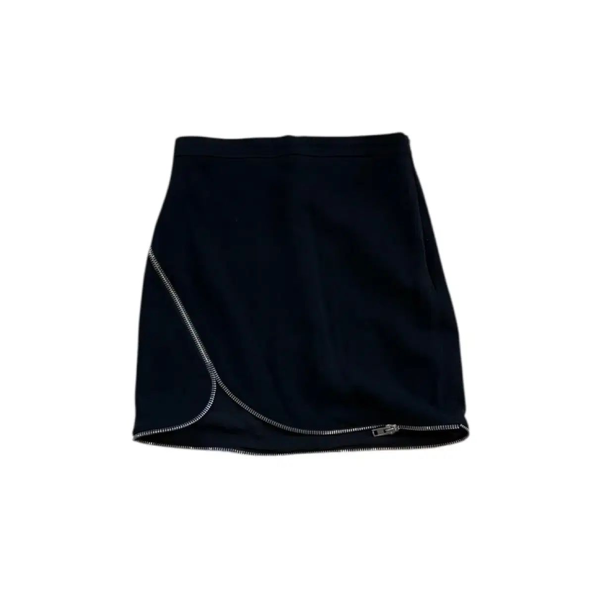 Alexander Wang ジッパー ディテール ミニ スカート