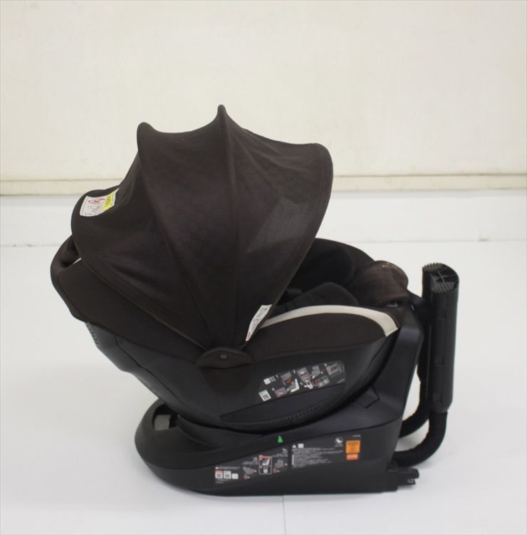 エールべべ クルット3 i マロンブラウン BF 841 カーメイト ISOFIX固定 新生児OK クリーニング済み B 794002 t