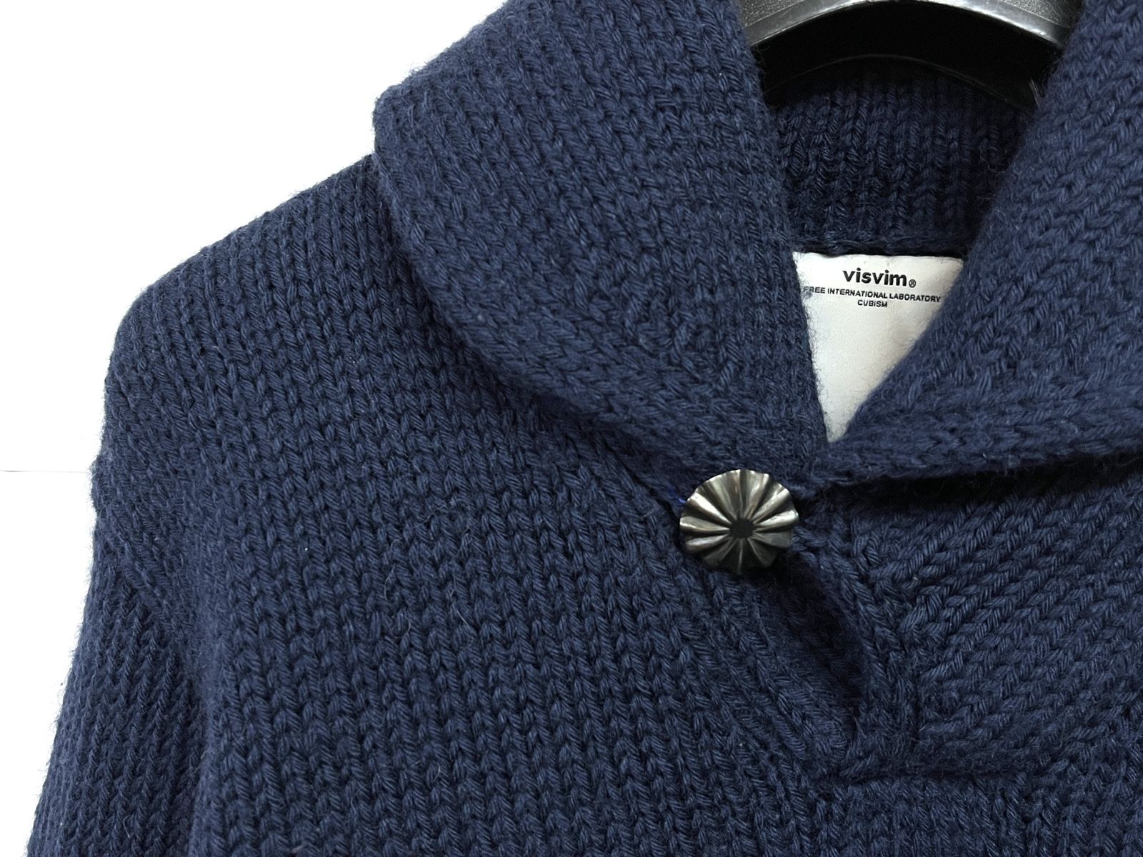 visvim｜ビズビム STURGIS PULLOVER コンチョ ショールカラーニット 