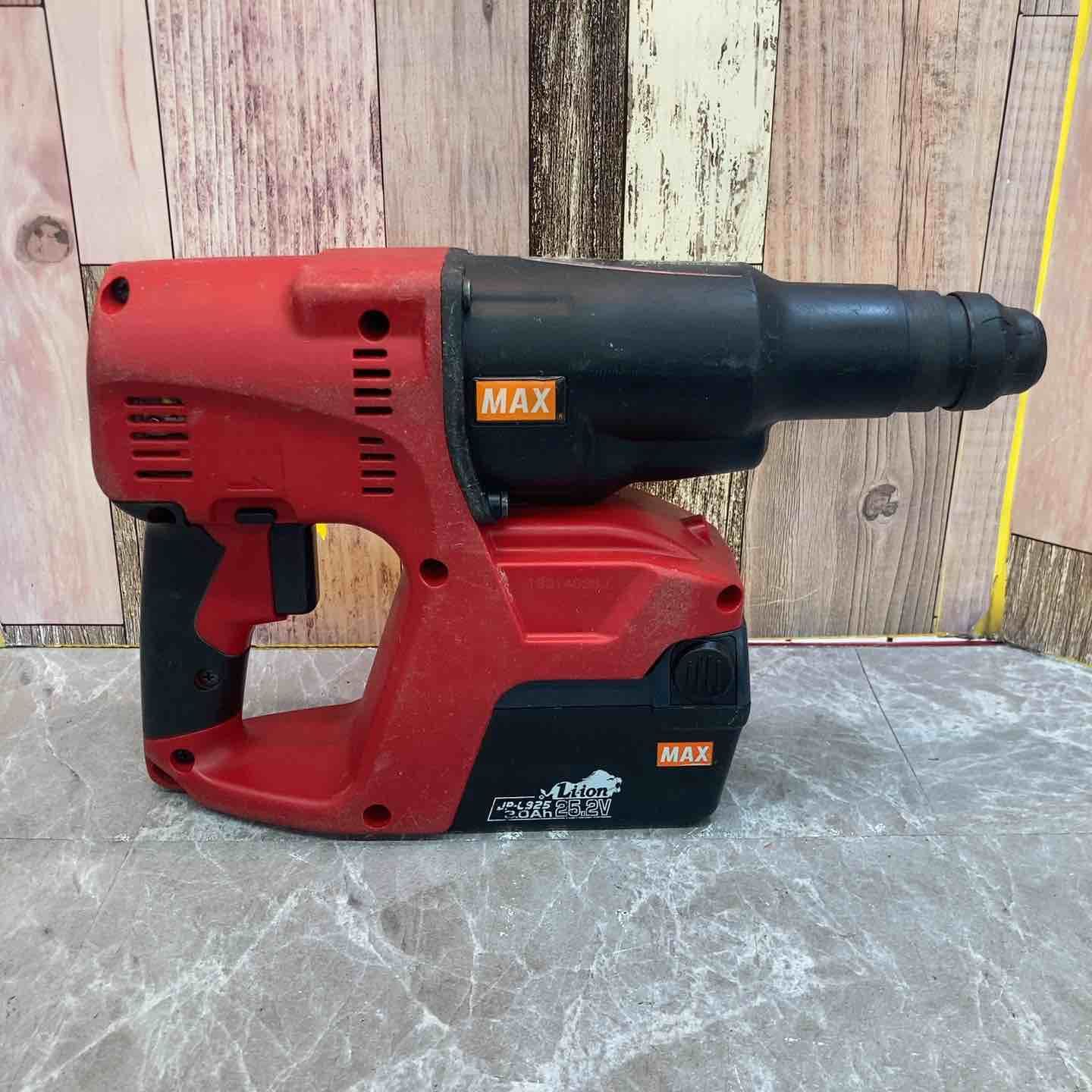  品 マックス MAX コードレスハンマドリル PJ-R 265-B 2 C バッテリー 付 電動ハンマードリル ドリル ドライバー レンチ