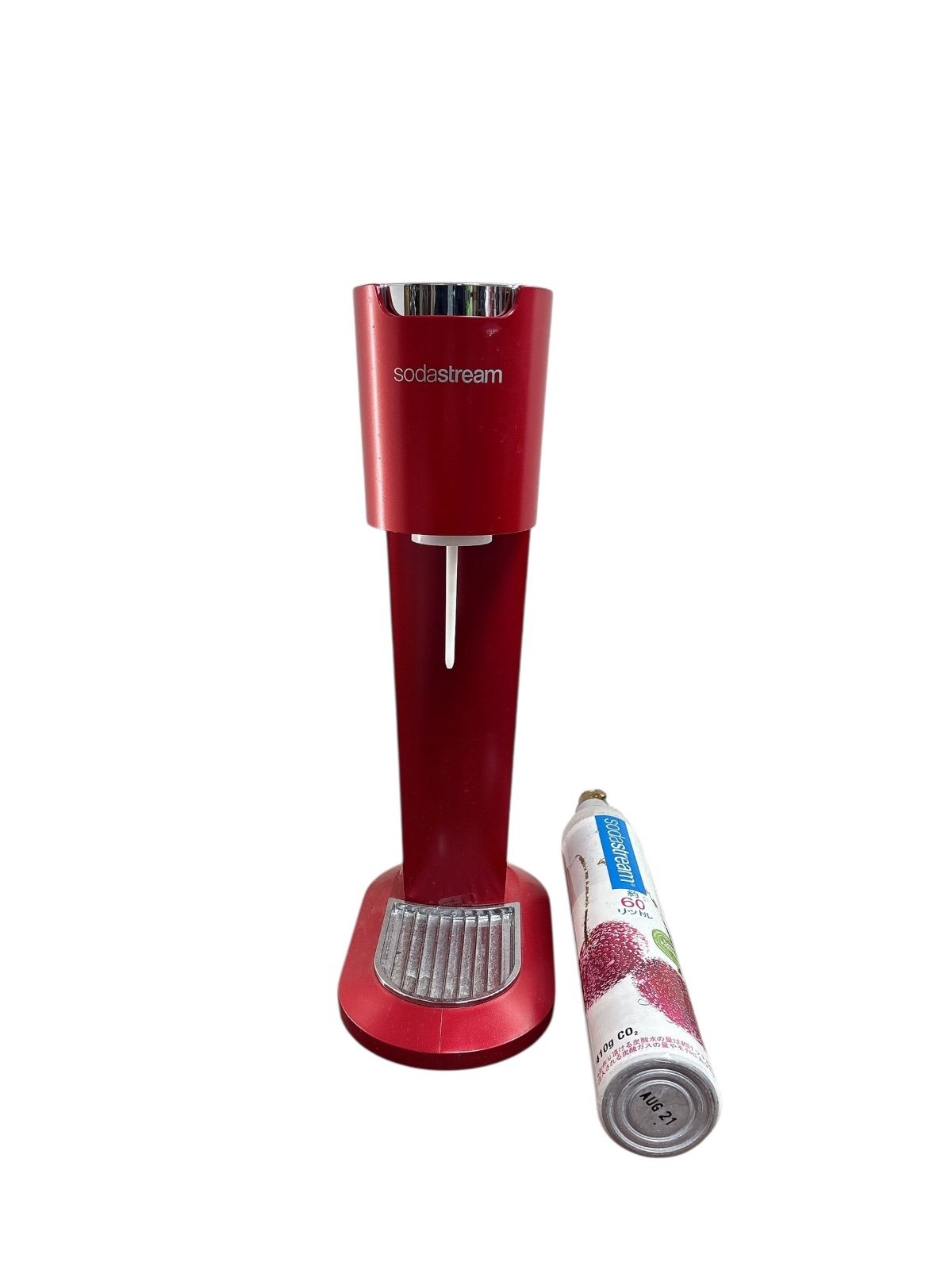 ソーダストリーム ジェネシス デラックス v2 レッド 炭酸水 - メルカリ