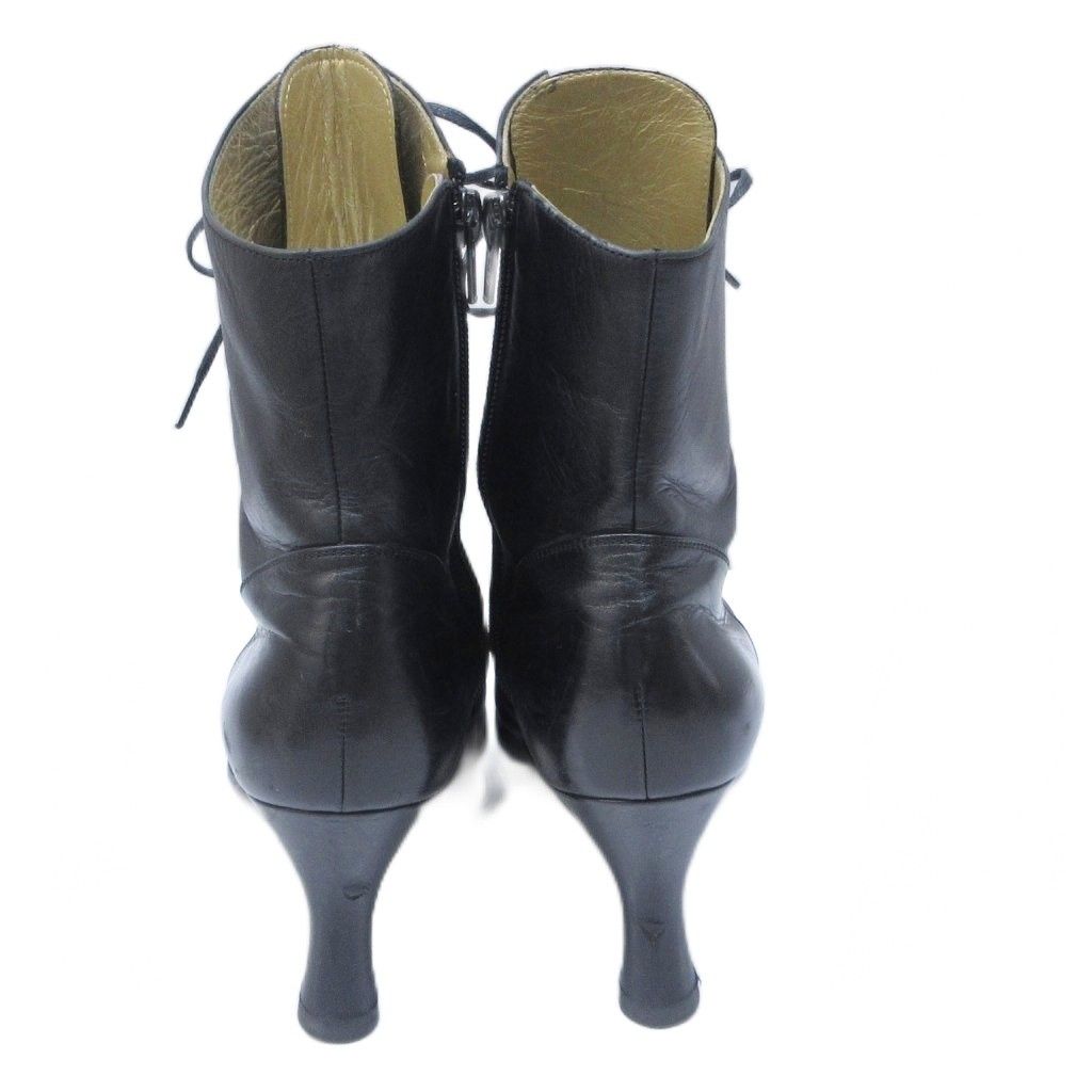 （YSLイヴサンローラン）レースアップショートブーツ イヴサンローラン YVES SAINT LAURENT レースアップ ショートブーツ