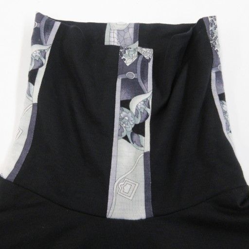 レオナールスポーツ LEONARD SPORT 美品 カットソー ニット 切替 総柄