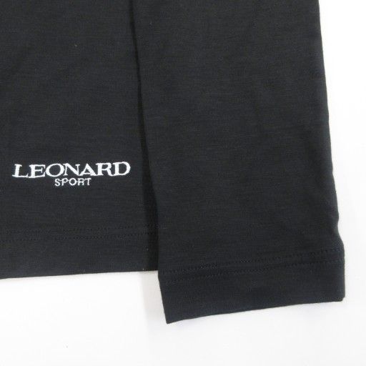 レオナールスポーツ LEONARD SPORT 美品 カットソー ニット 切替 総柄