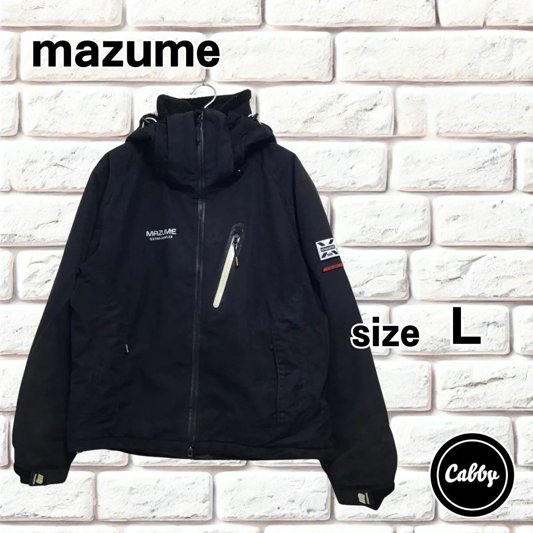 mazume マズメ タイドマニア オールウェザージャケット ブラック サイズL