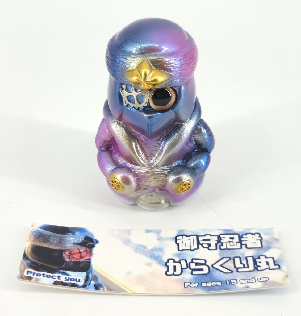 SpiralToys 螺旋 からくり忍者 四片 御守忍者からくり丸 set SPIRAL TOYS スパイラルトイズ からくり忍者 からくり丸セット ソフビ