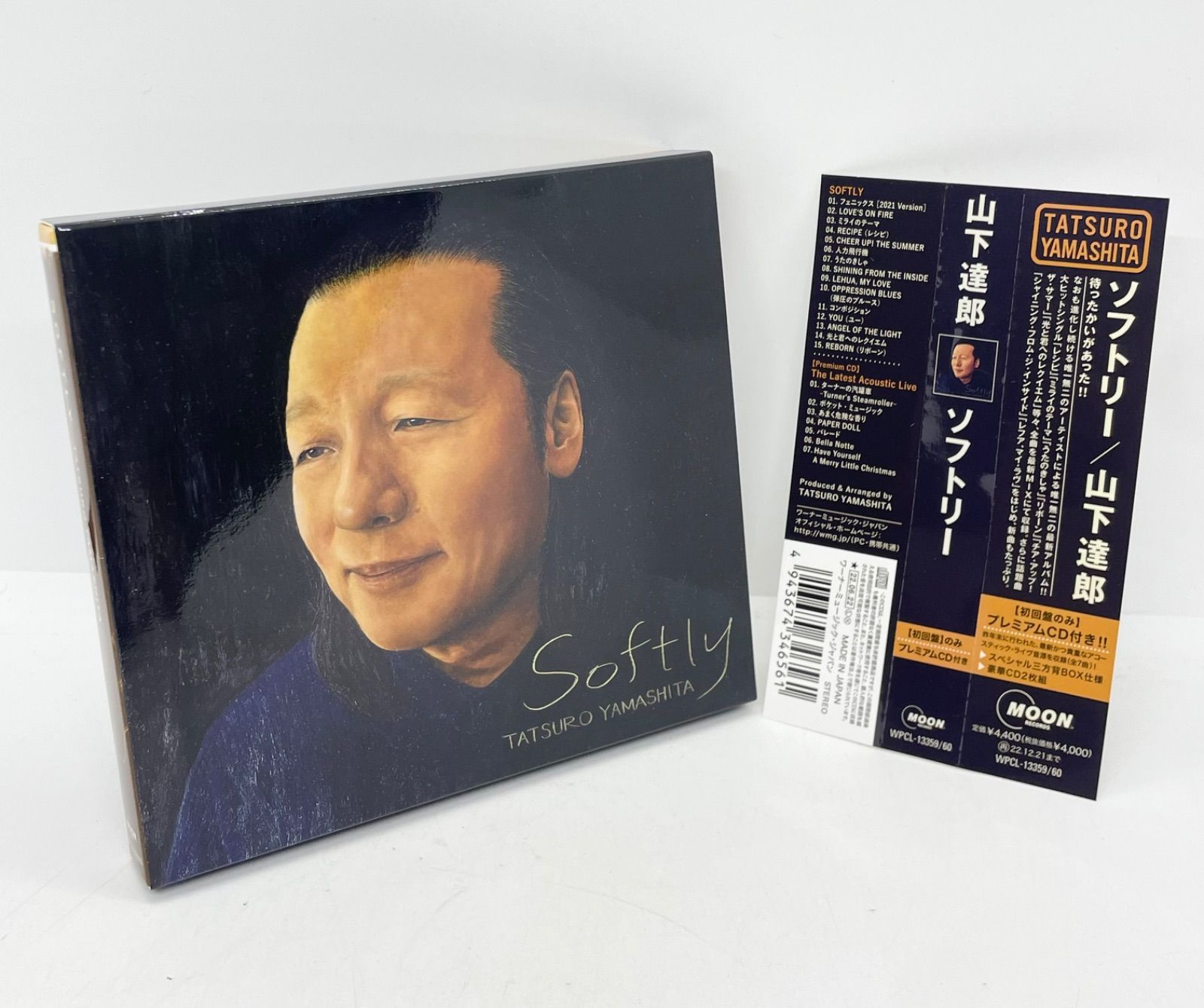 初回盤 帯付 山下達郎 CD プレミアムCD付 ソフトリーSoftly WPCL 13359