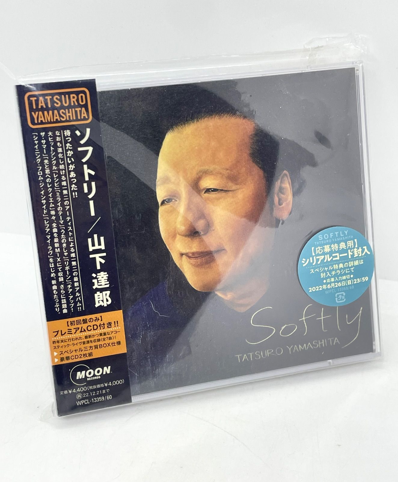 初回盤 帯付 山下達郎 CD プレミアムCD付 ソフトリーSoftly WPCL 13359