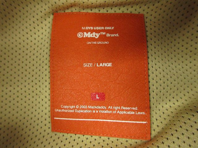 マックダディー MACKDADDY スタジャン ジャケット L ベージュ ブルゾン