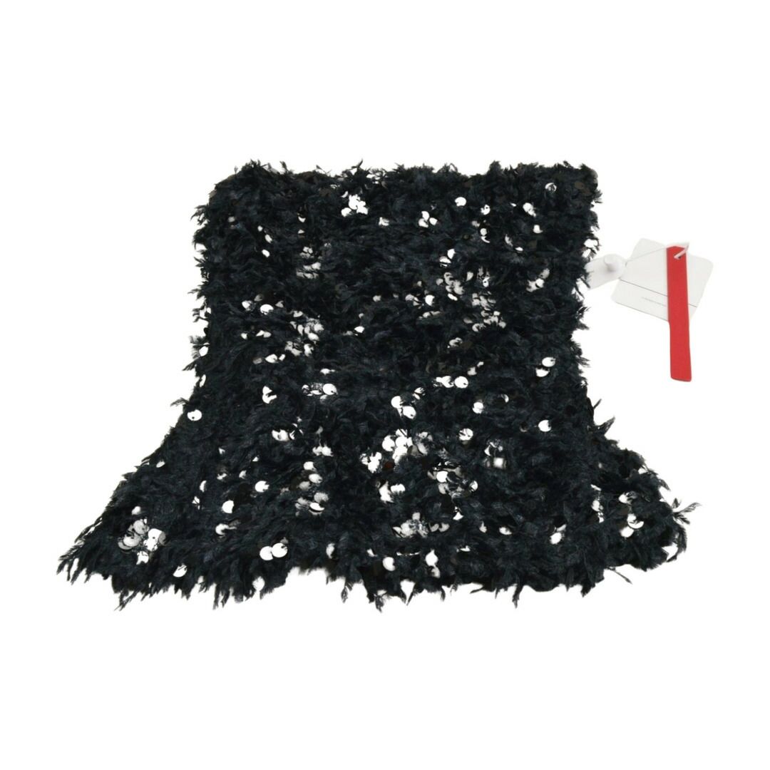 ザレッドスレッド Theredthread S fur sequins camisole ベアトップ