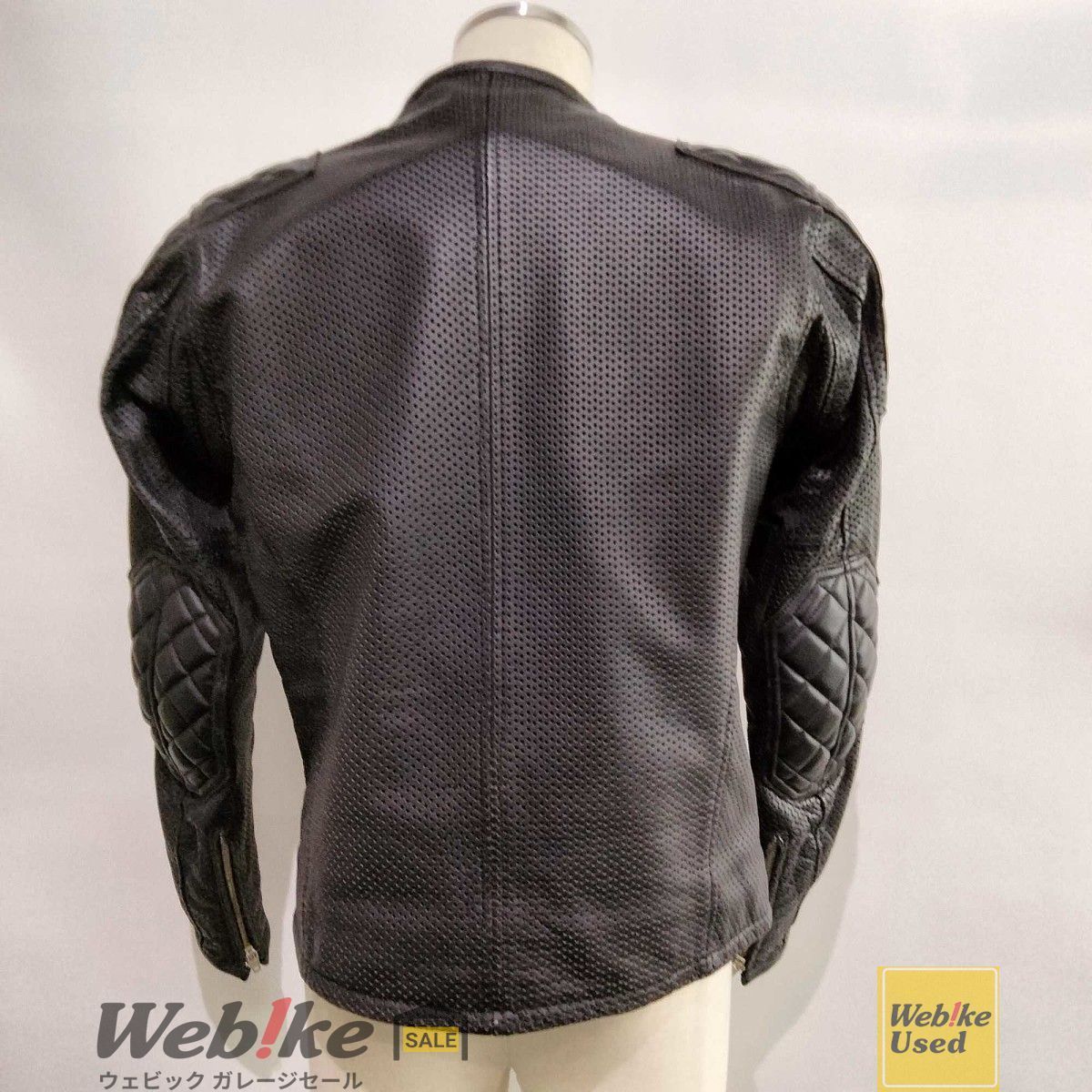 KADOYA パデッドライダースパンチングレザージャケット PL-EVO