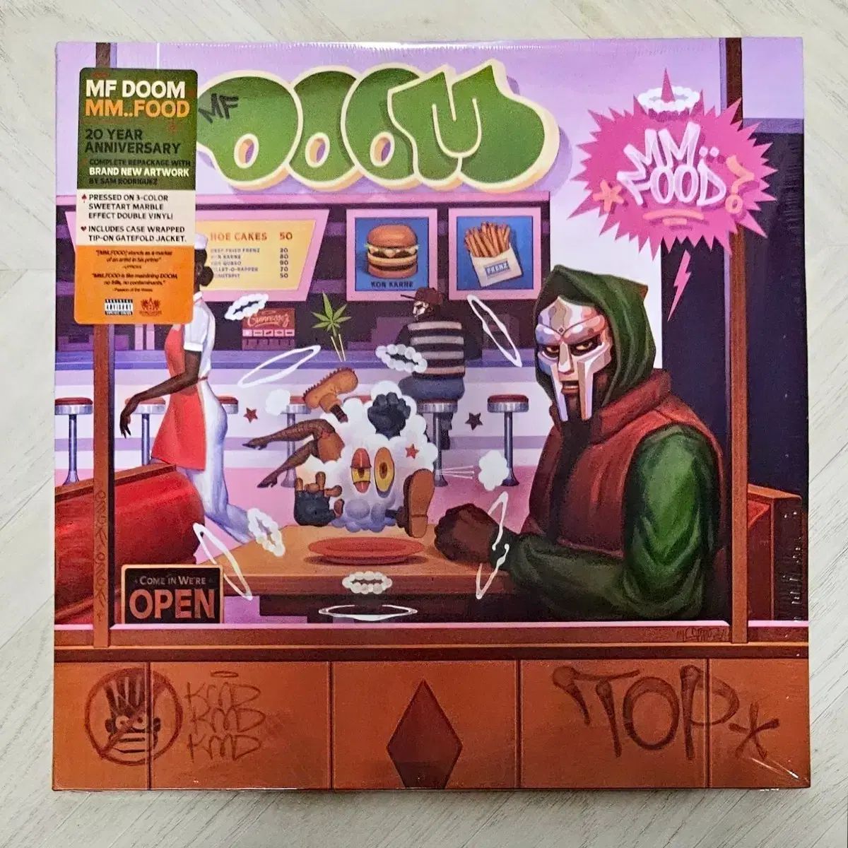 MF DOOM ー MM FOOD 25 周年 COLOR 2LP 未開封 - メルカリ