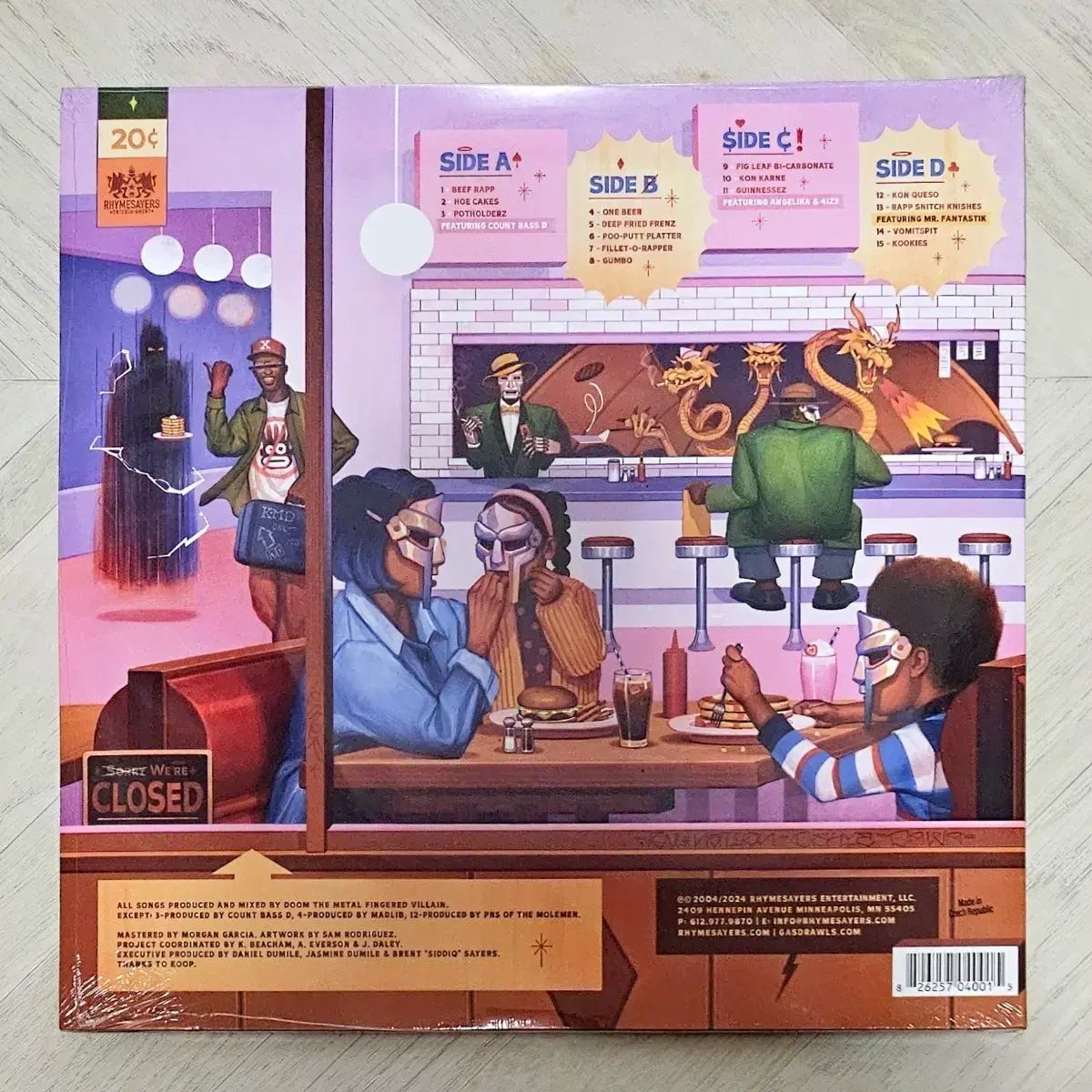 MF DOOM ー MM FOOD 25 周年 COLOR 2 LP