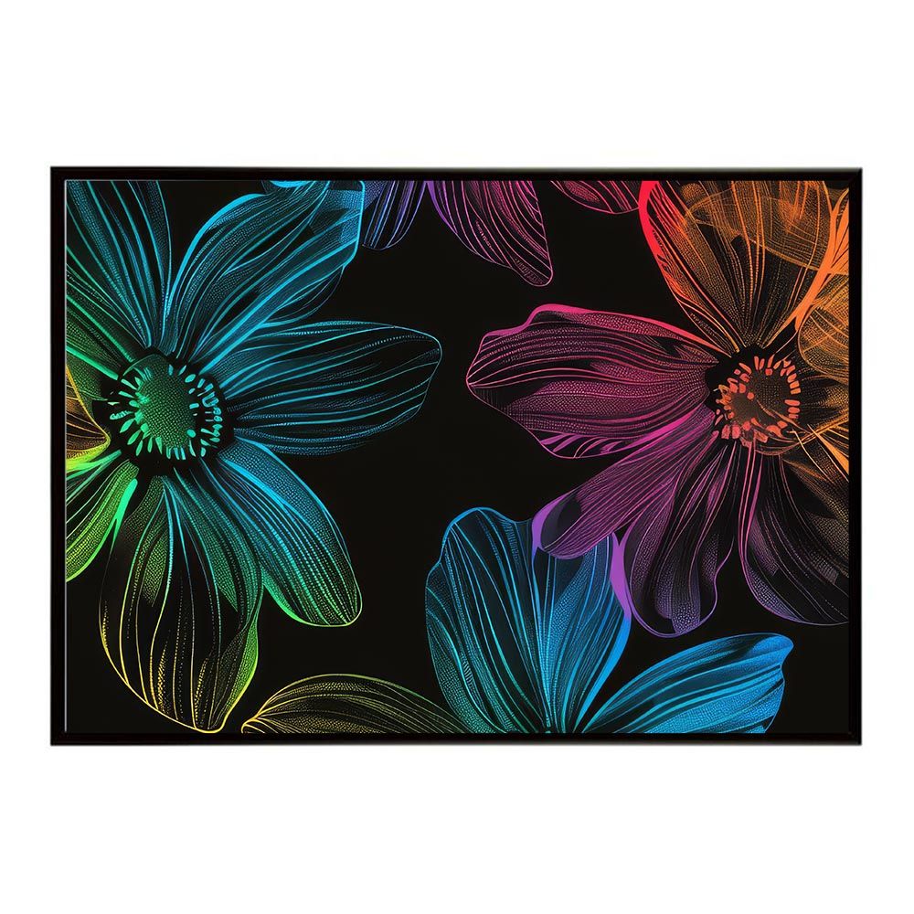 B4サイズ（約25x36cm）】【lh-poster-5494】オーロラ レインボー