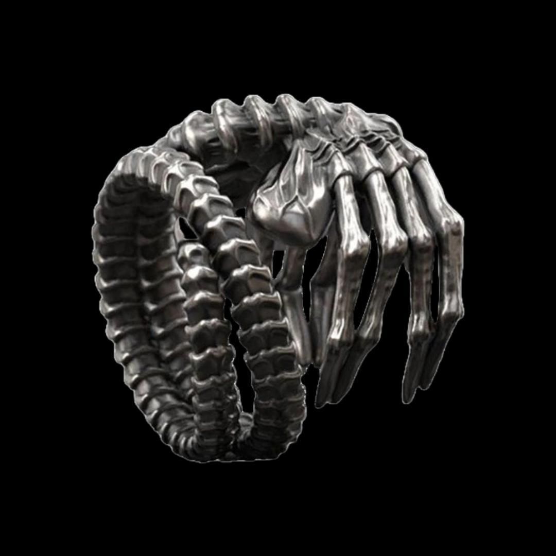 【A117】リング　メンズ　レディース　指輪　アクセサリー　ファッション　お洒落　シルバー　ハンド　20号