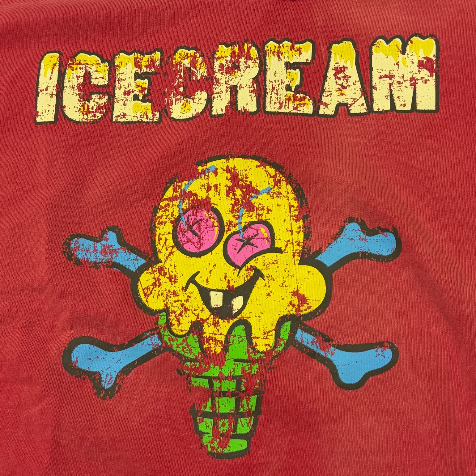 参考上代33000円 未使用 mindseeker × ICE CREAM 21SS CONE&BONE SWEAT 