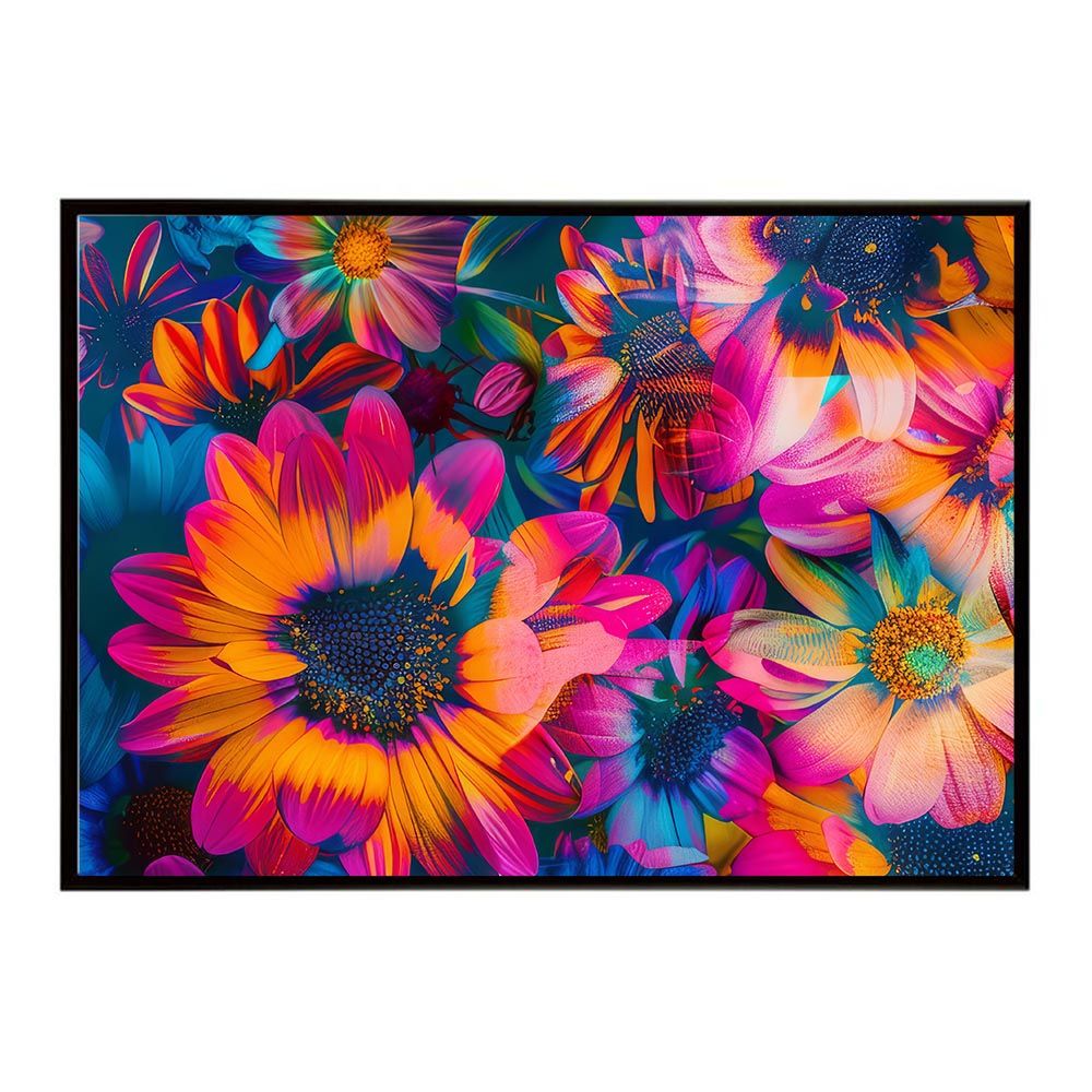 B2サイズ（約51x73cm）】【lh-poster-5556】ビビット 派手 花 フラワー