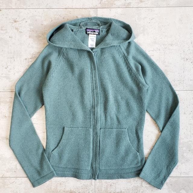 パタゴニア PATAGONIA ☆ カシミヤ ジップアップ ニット パーカー XS