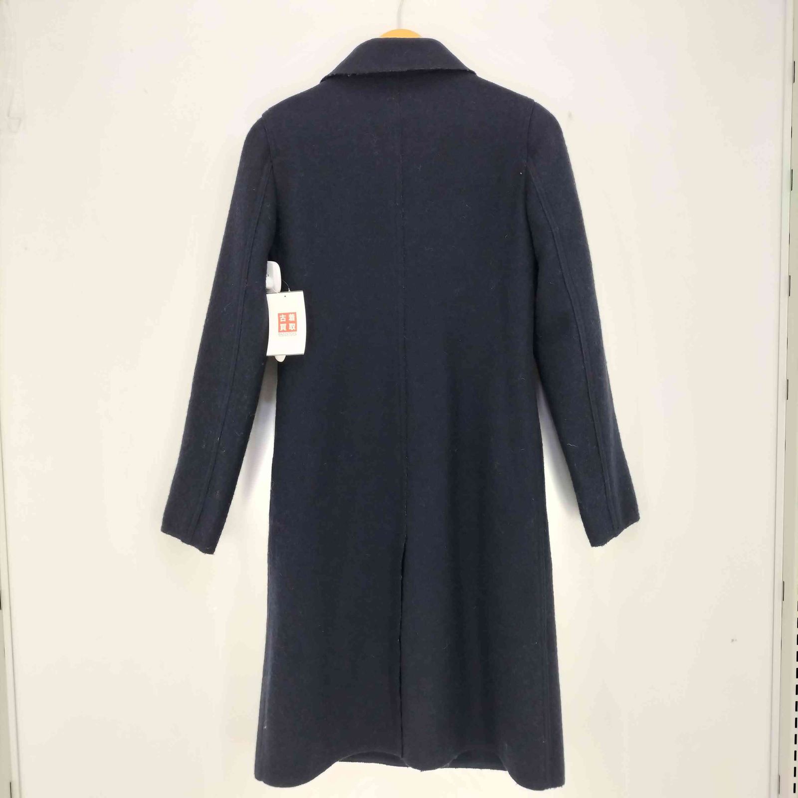 ミュウミュウ miu miu ウールモヘア ステンカラーコート レディース 38