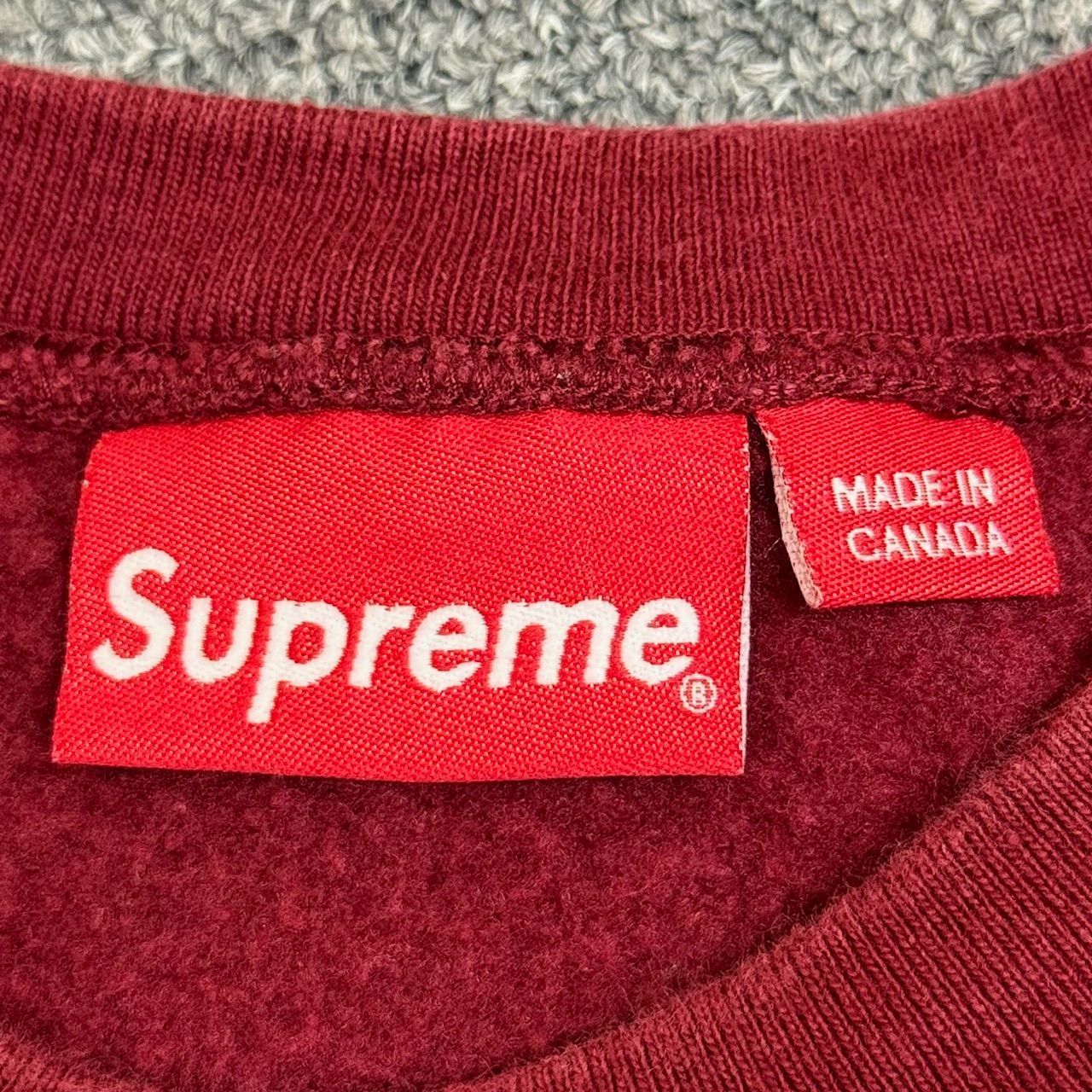 国内正規 Supreme 22AW 212 Crewneck クルーネックロゴプリント クルー