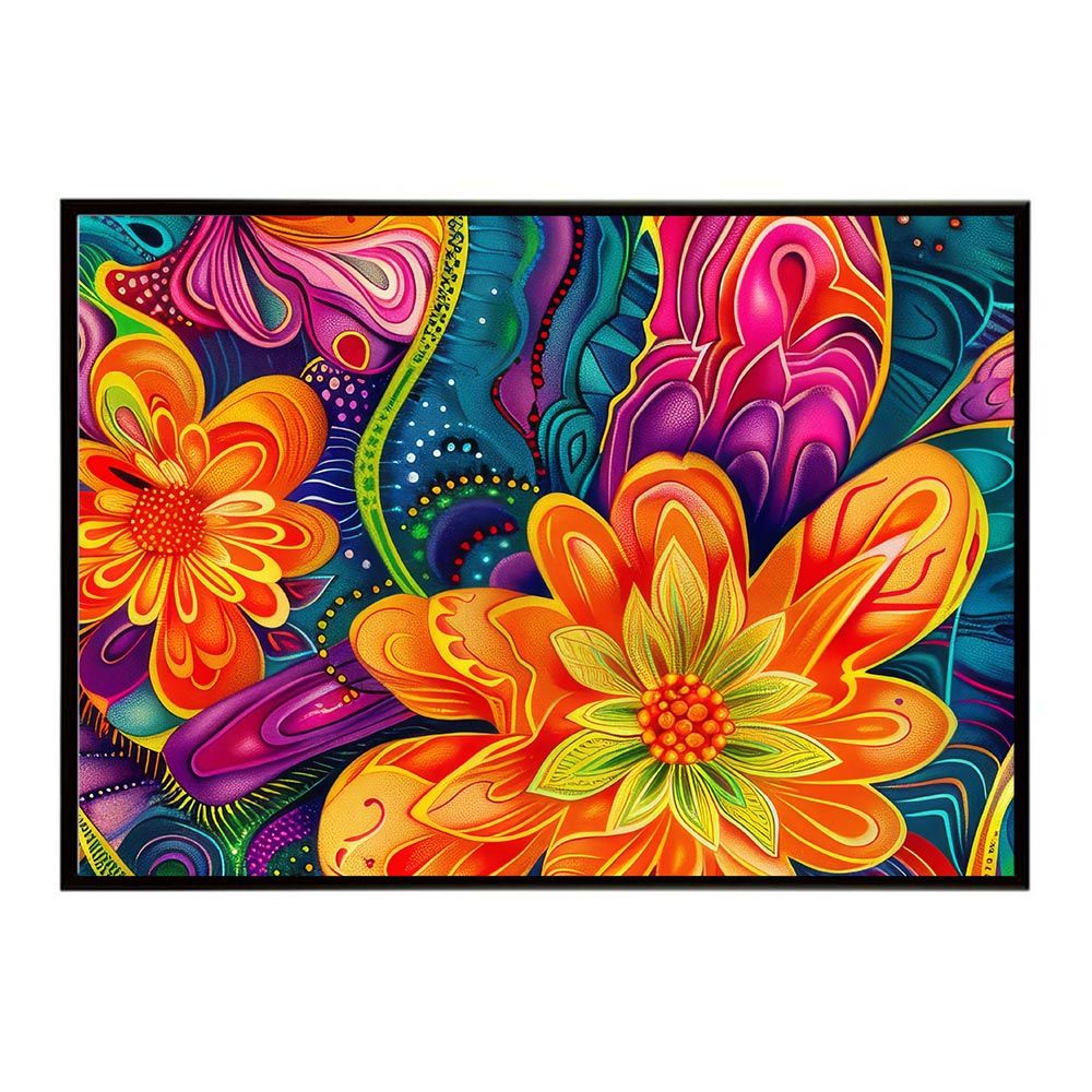 B2サイズ（約51x73cm）】【lh-poster-5631】サイケデリック カラフル