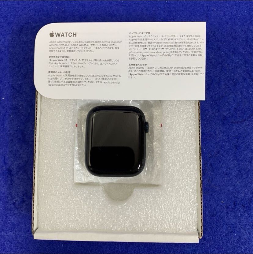 展示品 デモ機Apple Watch Series 8 GPS Cellular 45 mm A 2775 3 K 639 J|A ミッドナイトアルミニウムケース バンド無し MNK 43 J|Aと同等