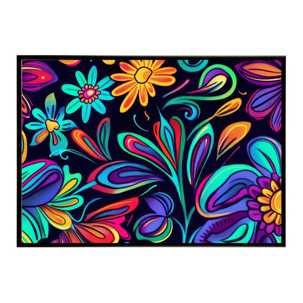 B3サイズ（約36x51cm）】【lh-poster-5646】サイケデリック カラフル