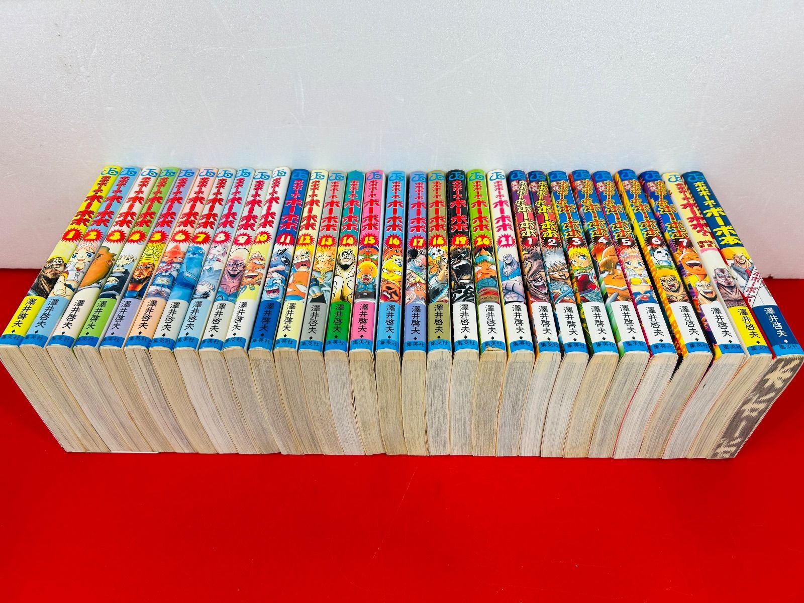 ボボボーボ・ボーボボ1-21巻＋真説1-7巻＋関連本2冊・全巻完結セット
