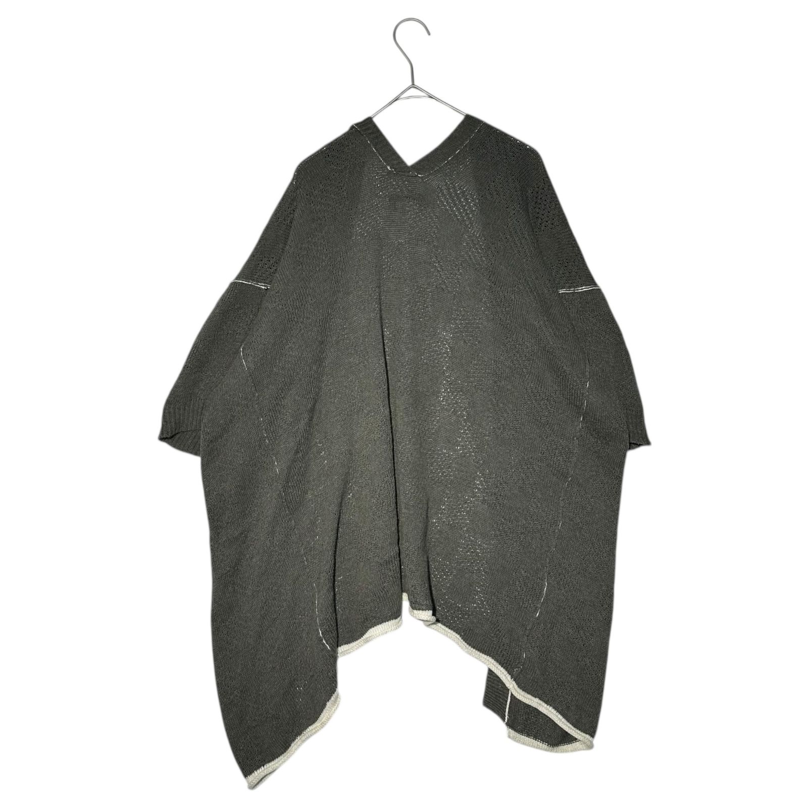 Y's(ワイズ) S/S knit Long cardigan 半袖 ロング ニット カーディガン