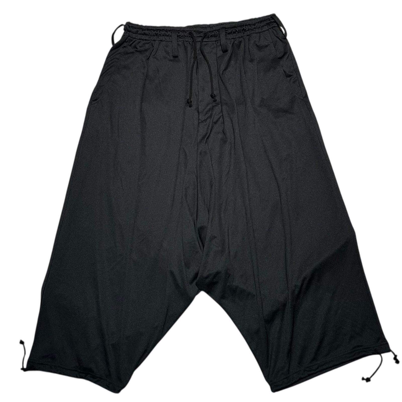 s yte サイト THIN SMOOTH JERSEY BALLOON SARUEL PANTS スムース ジャージィー バルーン サルエル パンツ UQ-P 34-906 3 L程度 ブラック